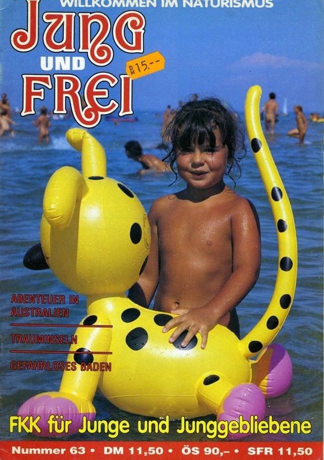 Jung und Frei Nr.63 - naturismus Deutschland magazine [家族のヌーディズム]