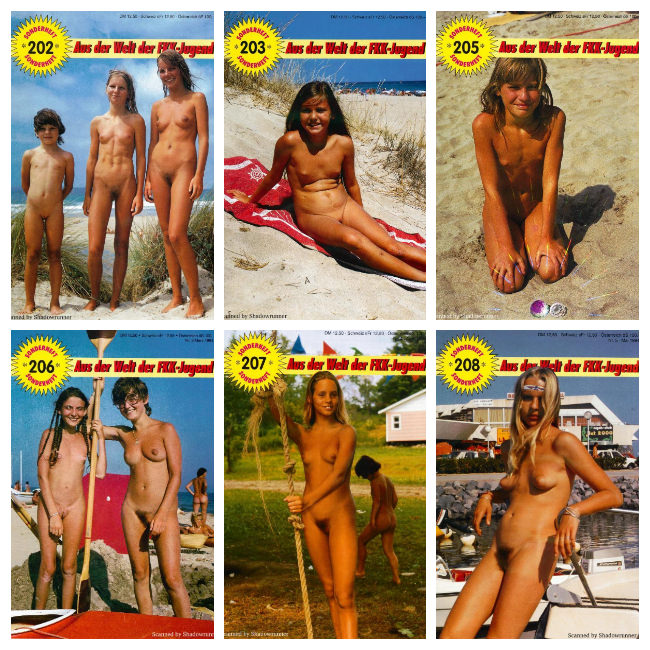 Sonnenfreunde Sonderheft Nr.200-208 vintage nudists beauty nude photo [家族のヌーディズム]