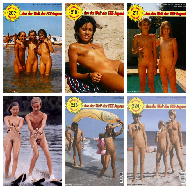 Sonnenfreunde Sonderheft Nr.209-224 vintage nudism [家族のヌーディズム]