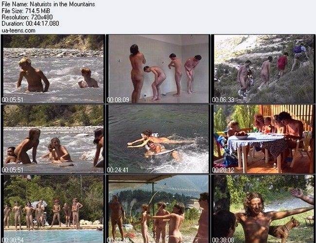 Nudism video naked rest in the mountains 714 MB [家族のヌーディズム]