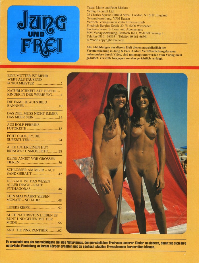 Jung und Frei Nr.72 - FKK magazine Germany naturism [家族のヌーディズム]