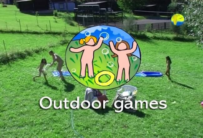 Outdoor games Naturist Freedom [家族のヌーディズム]