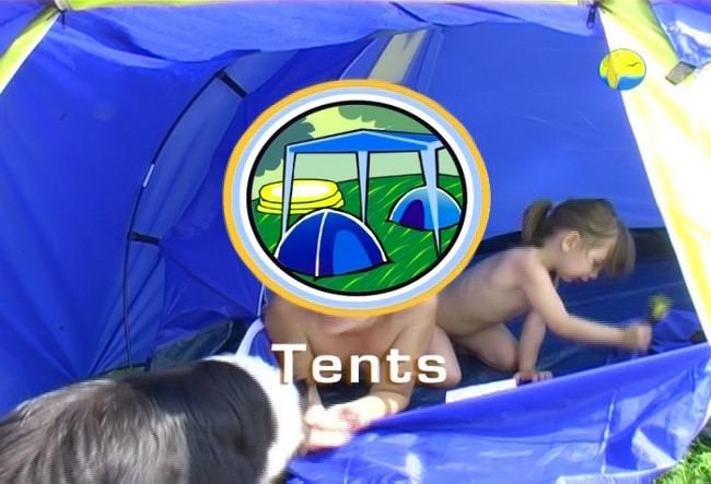 Tents - Naturist Freedom video [家族のヌーディズム]