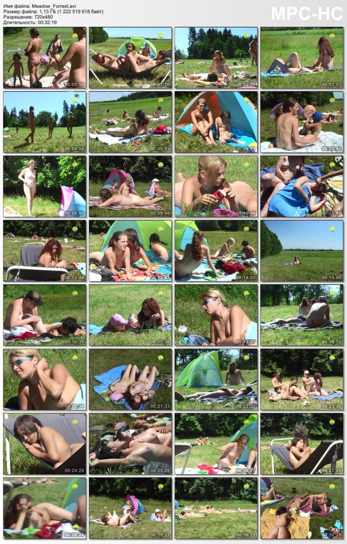 Nudism video - Meadow forrest Naturist Freedom [家族のヌーディズム]