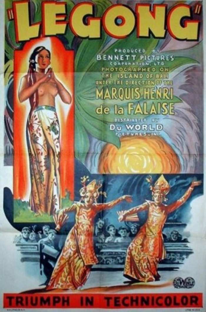 Legong: Dance of the Virgins 1935 naturism retro video [Bali India] [家族のヌーディズム]